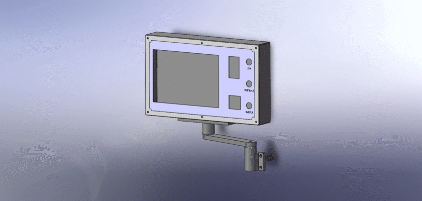 Screen Printing Electromechanical Box