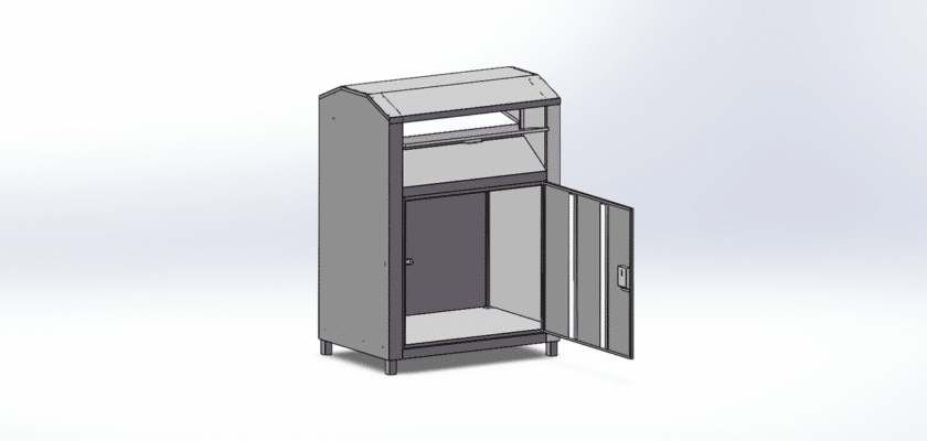 Street Recycling Bin