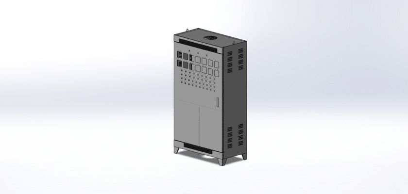 1-Meter Gas Furnace Electrical Cabinet