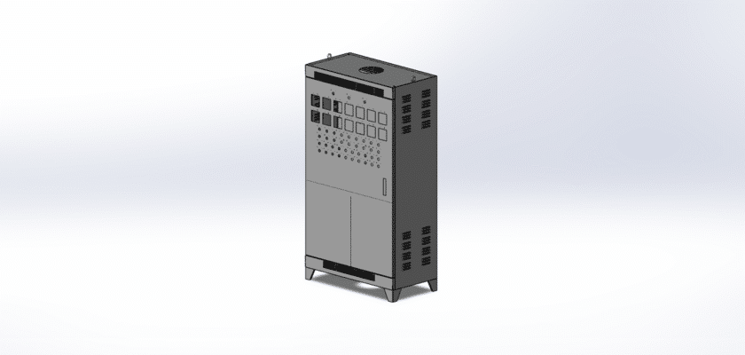 1-Meter Gas Furnace Electrical Cabinet