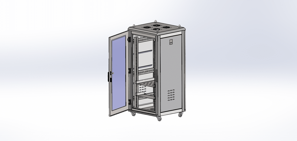 Ultimate 24-Inch Network Rack Drawing Free Download Today - MechStream