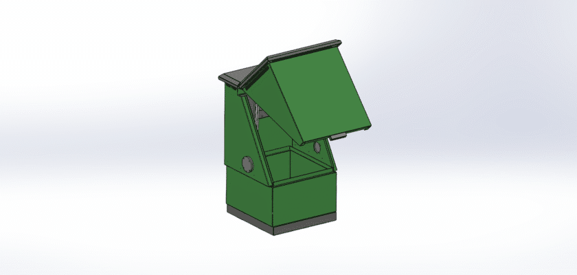 Cable Junction Box Sheet Metal Cabinet