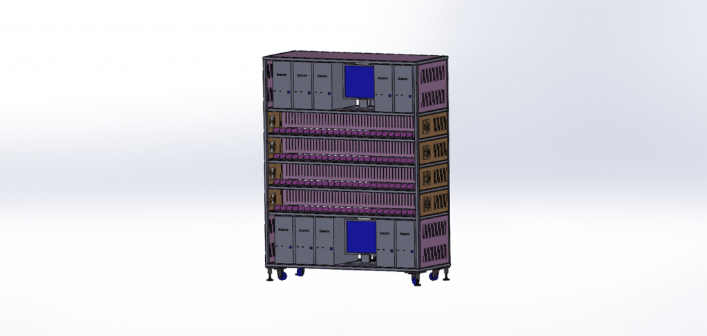 Get Your Computer Chassis Storage Cabinet Drawing Now - MechStream