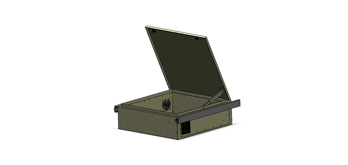 Line Drawing Control Box Ergonomic Free Control Panel Cabinet Drawing Download Now - MechStream
