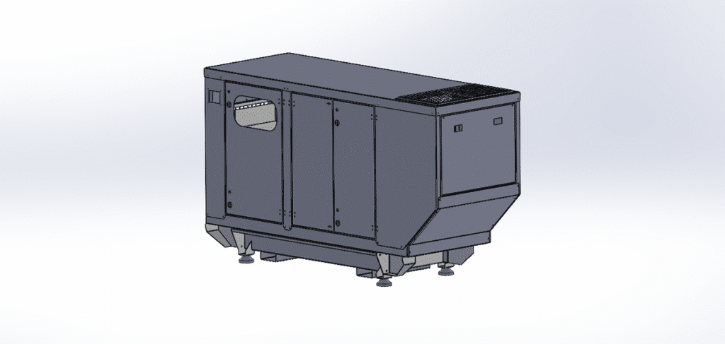 Ultimate Generator Cabinet Drawing Free Download - MechStream
