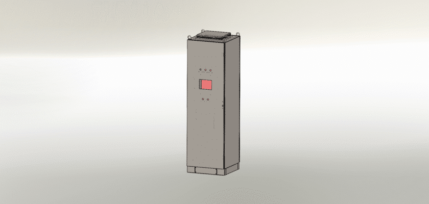 Imitation Rittal Cabinet With Non-Detachable Sides