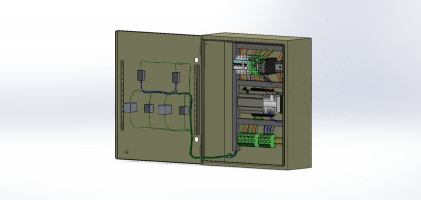 Non-Standard Chassis With 3D Cabling