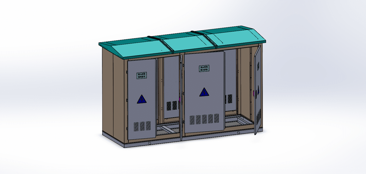 Definitive Outdoor Box-Type Transformer Drawing Integrated Free ...