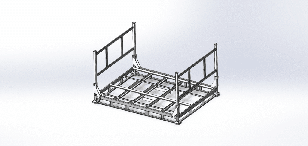 Get Your Complete Pallet Racking System Drawing - MechStream