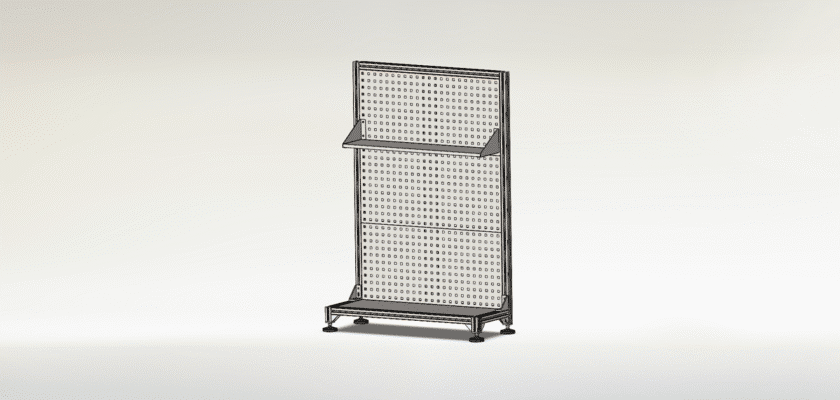 Single-Sided Material Sorting Rack