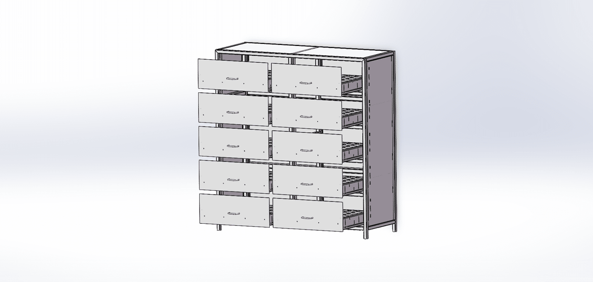 Tool Rack Drawing Get Your Ultimate Tool Cabinet 1 Drawing - MechStream