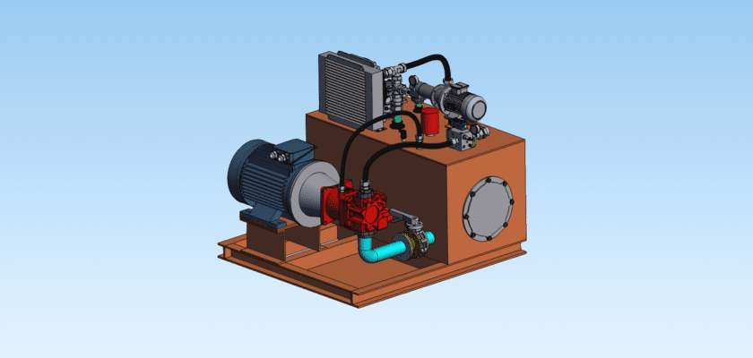 800-Ton Hydraulic Pump Station
