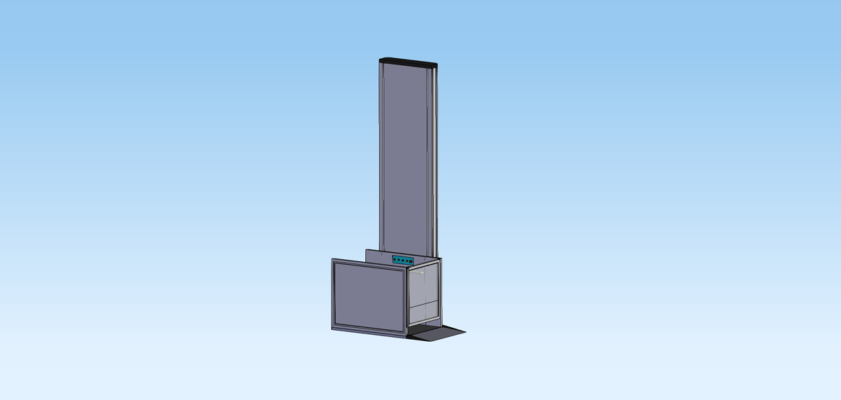 Secure Pro Advertising Display Machine Drawing Now - MechStream