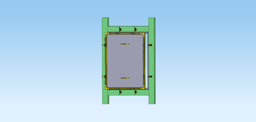 Aluminum Alloy Profile Dustproof Door