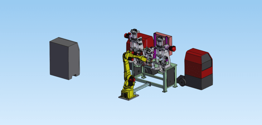 Automatic Robotic Welding Machine