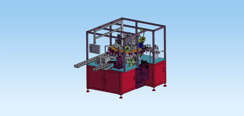 Circular Capacitor Through-Core Welding Machine
