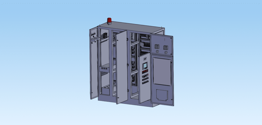 Double-Door Outdoor Power Distribution Cabinet