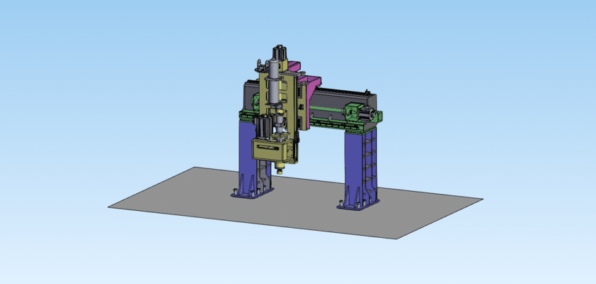 Портальный фрезерный станок