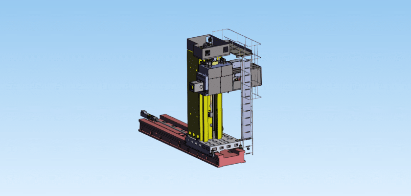 Heavy-Duty CNC Floor-Type Boring And Milling Machine