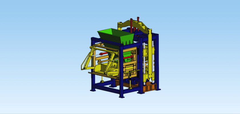 Hydraulic Brick Making Machine