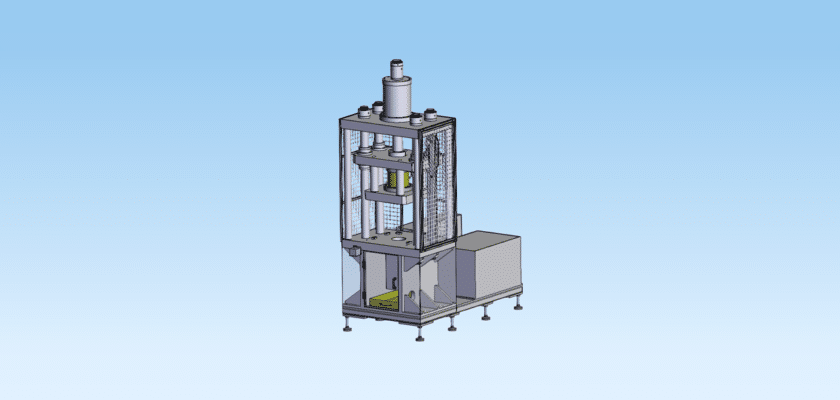 Hydraulic Press For Punching Bosses
