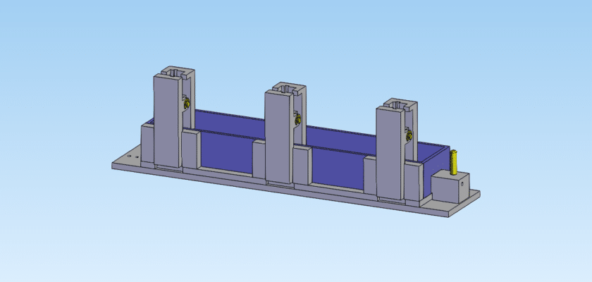 Long Workpiece Clamping Fixture