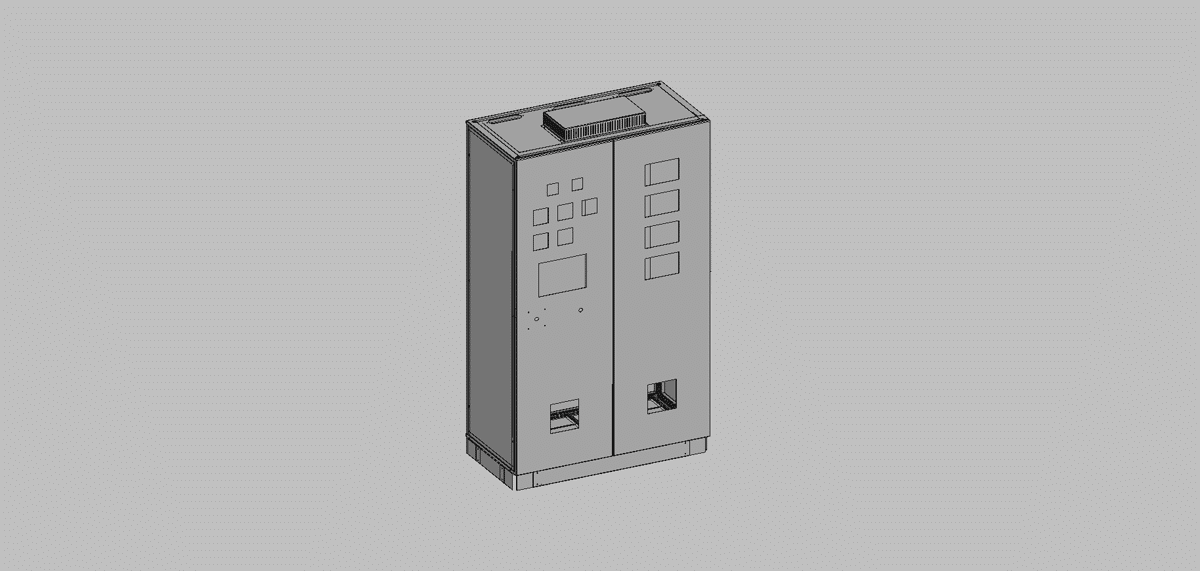 Ultimate Rittal Server Racks Drawing Download Now Free CAD Model ...