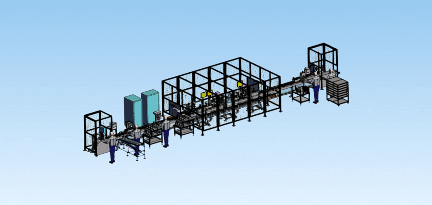 Semi-Automatic Welding Production Line