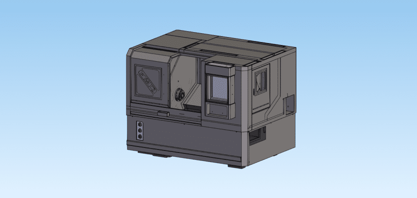 Slant Bed CNC Machine Tool Housing