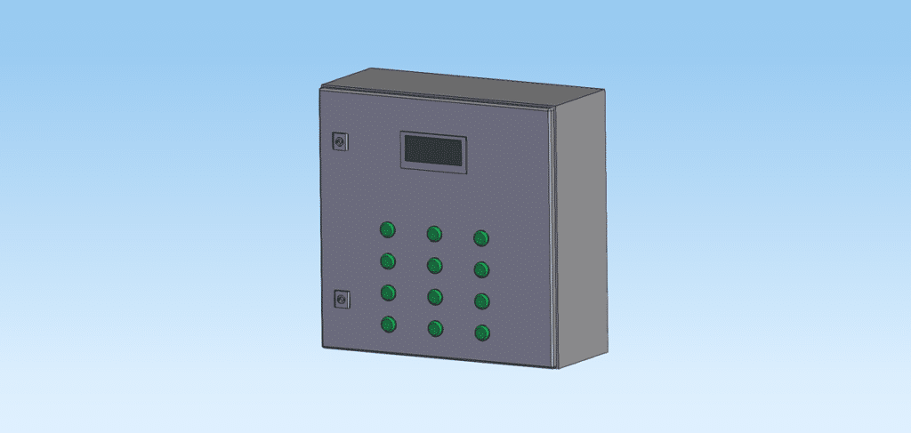 Grab the Compact Small Control Box Drawing Free Immediately - MechStream