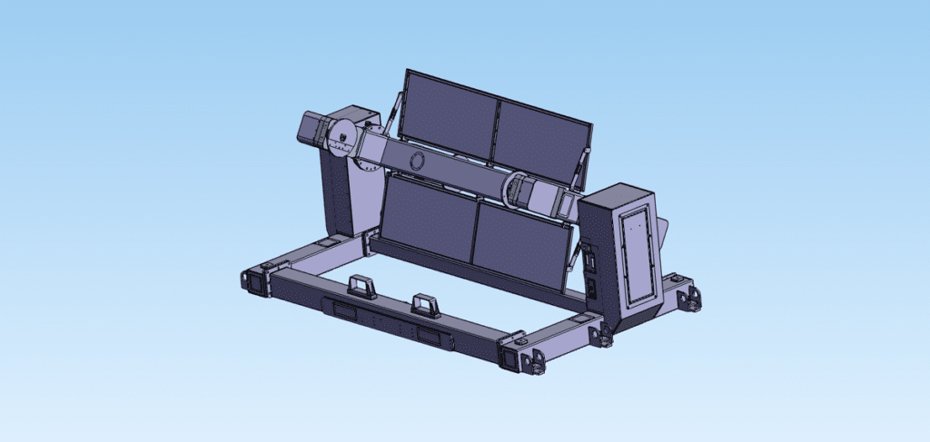 Download Amazing Three-Axis Positioning Tilting Mechanism Drawing Free ...