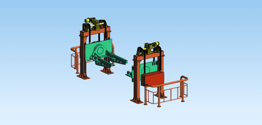 Truck Chassis Welding Tilting Machine