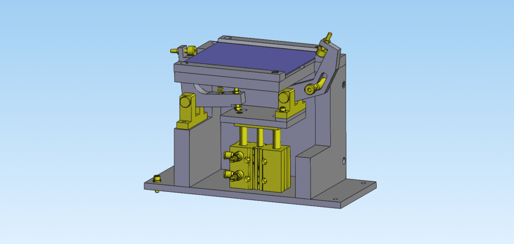 Download Pro Circuit Board Positioning Mechanism Drawing Now - MechStream