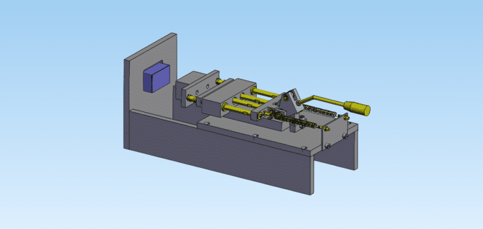 Download Essential Label Pressing Fixture Drawing - MechStream
