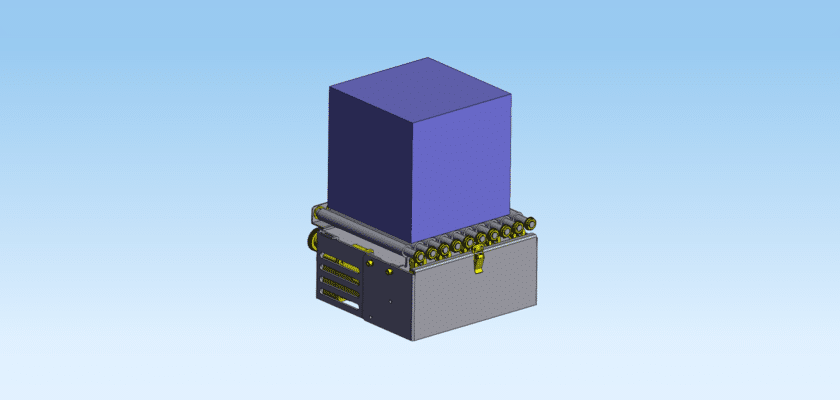 Lock-Type Conveyor Belt Loading And Unloading Mechanism