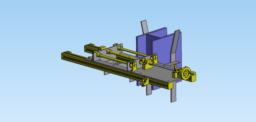 Movable Guide Rail For Packing Machine