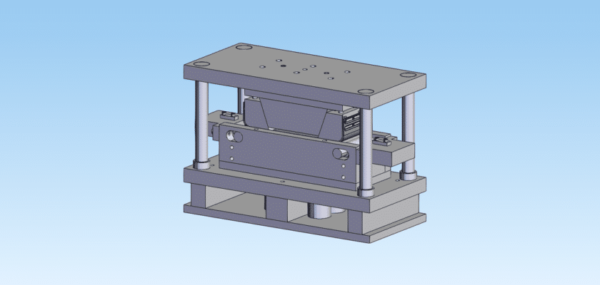 Stamping and bending die