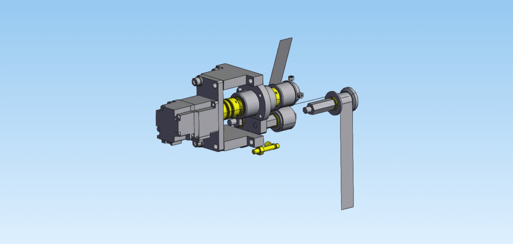 Download Smooth Thin Film Product Feeding Mechanism Drawing - MechStream