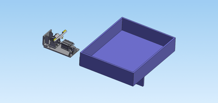 Trolley Locking Structure