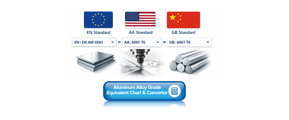 Aluminum Alloy Grade Equivalent Chart & Convertor
