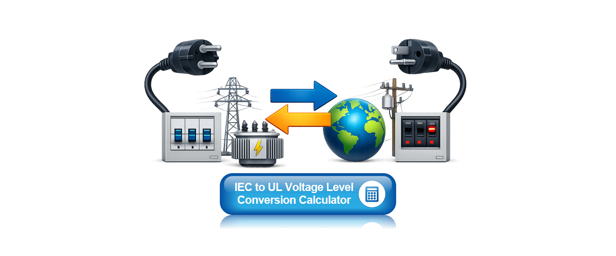 IEC to UL Voltage Level Conversion Calculator